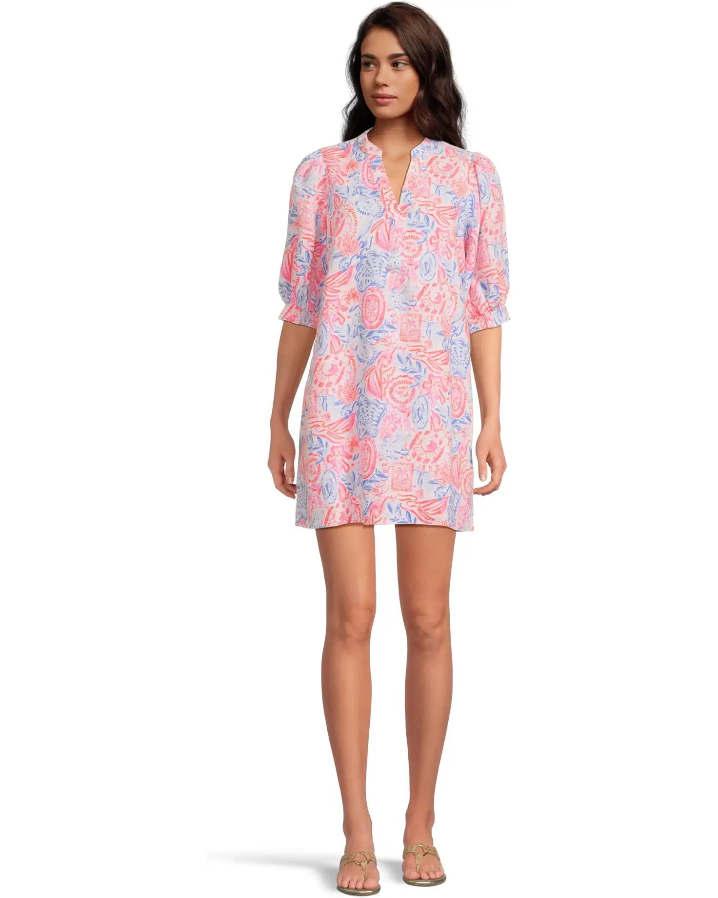 Mialeigh Elbow Sleeve Linen | Zappos