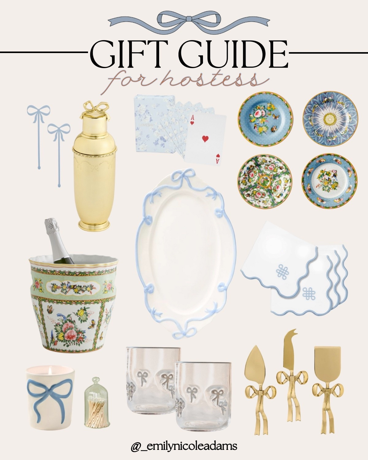 Gift Guide for Hostess 2025! 💙 gift giving, gift guide, Christmas gifts, holiday gifts, hostess gifts, Christmas presents, hostess gifts, grand millennials, coastal grandma 

#LTKGiftGuide #LTKHoliday #LTKSeasonal