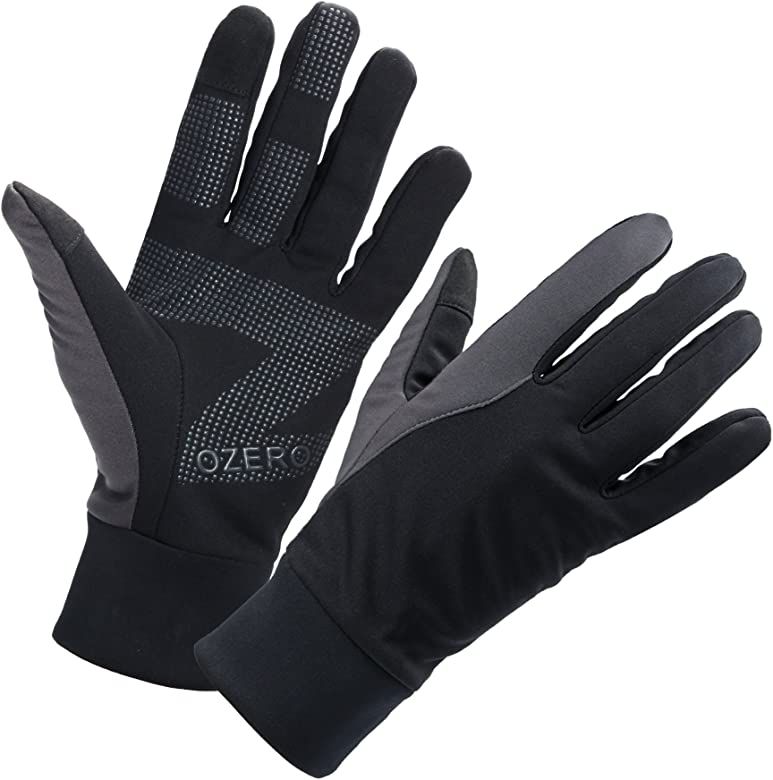 OZERO Winter Thermal Gloves Men Women Touch Screen Water Resistant Windproof Anti Slip Heated Glo... | Amazon (US)