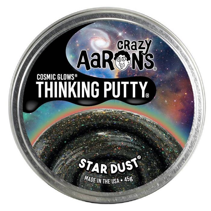 Crazy Aaron's Star Dust Thinking Putty Tin with Glow Charger | Target