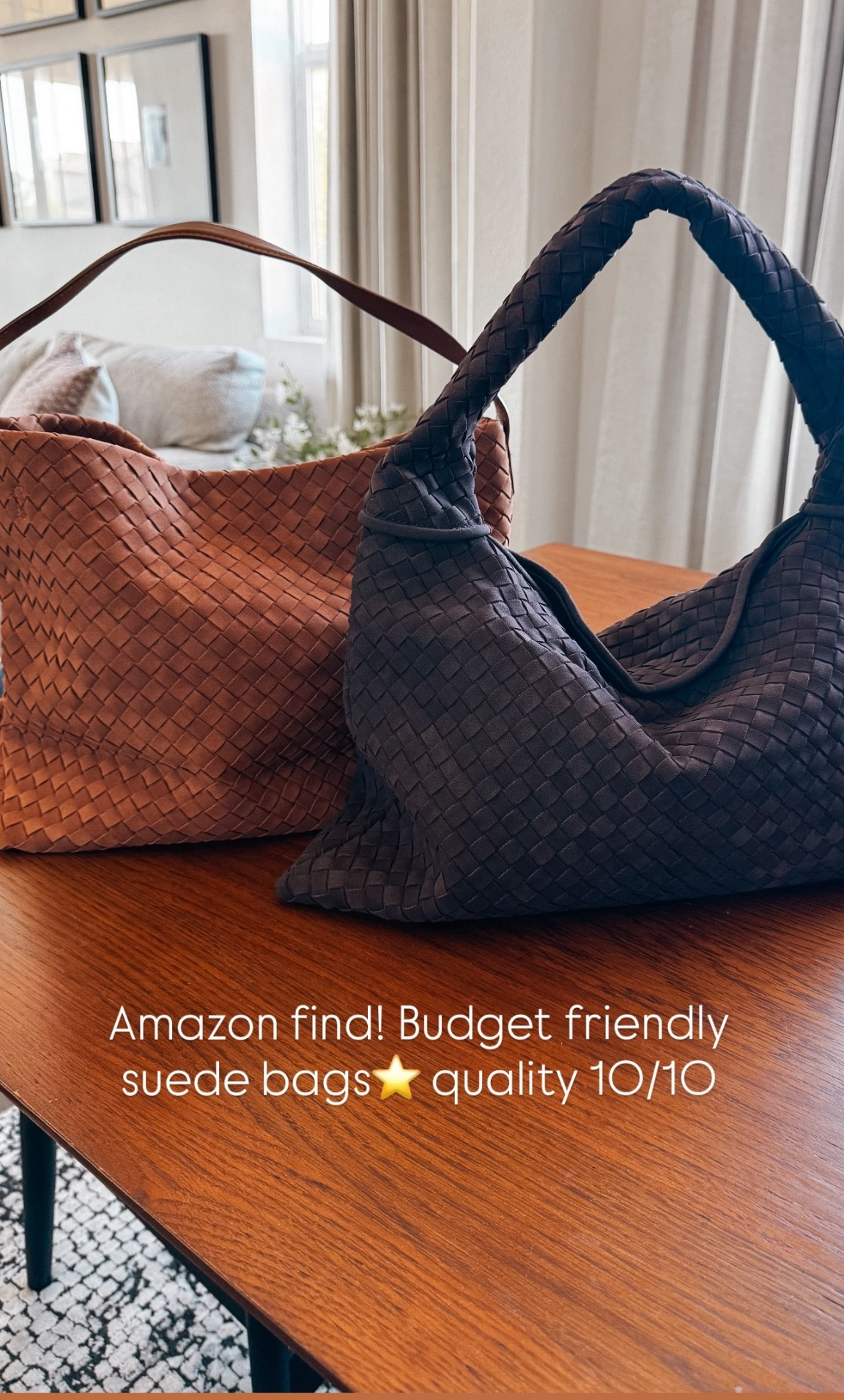 Amazon find! Budget friendly suede bags🍂 Multiple color options! Quality is impressive 

#LTKFindsUnder100 #LTKItBag #LTKOver40