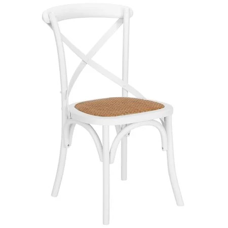 HAFSUM Cafton Crossback Chair in White | Walmart (US)