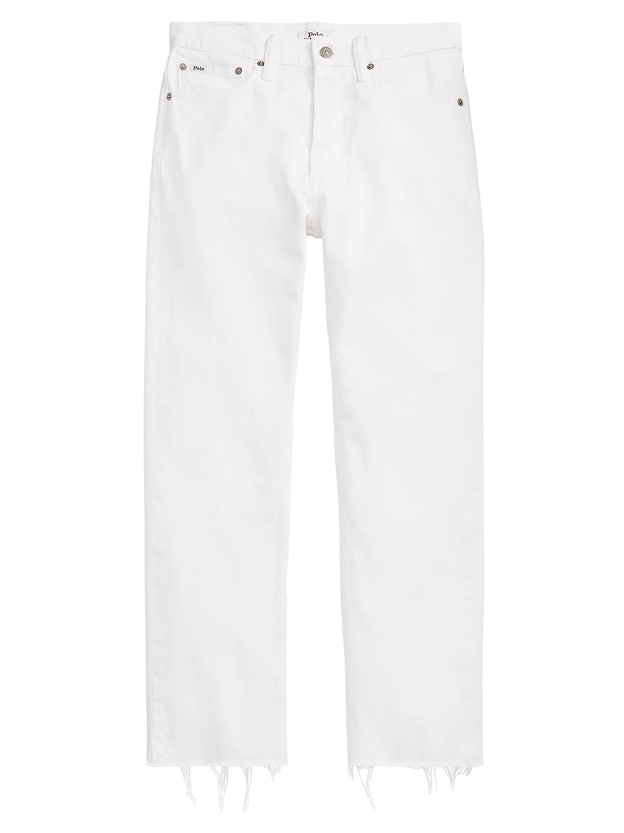 Crop High-Rise Relaxed Straight Jeans | Saks Fifth Avenue