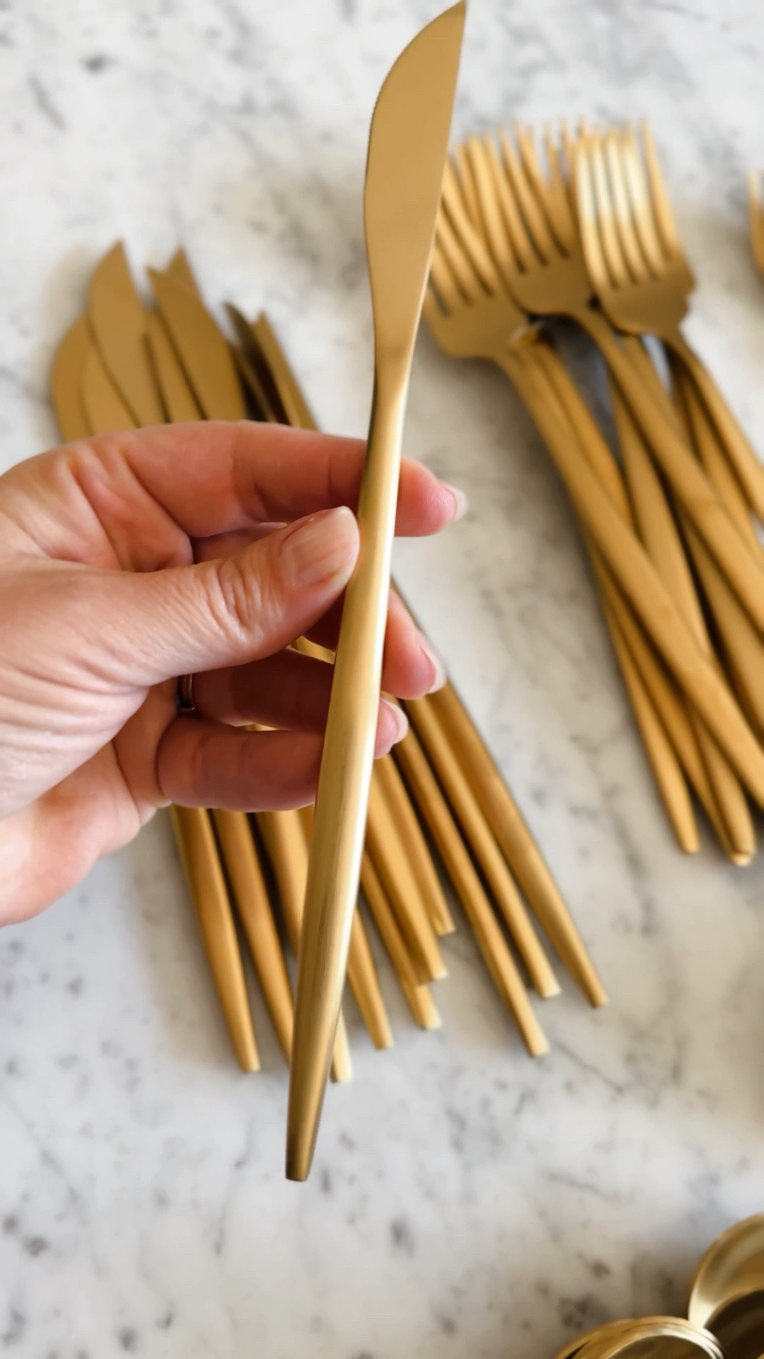 Purposeful > impulsive ✨
I waited for the price to drop on this gold flatware—and Prime Day finally came through. Linked while it’s still on sale! #LTKxPrimeDay #LTKBackToBasics #LTKWishlist 

#LTKHome #LTKSaleAlert #LTKFindsUnder100