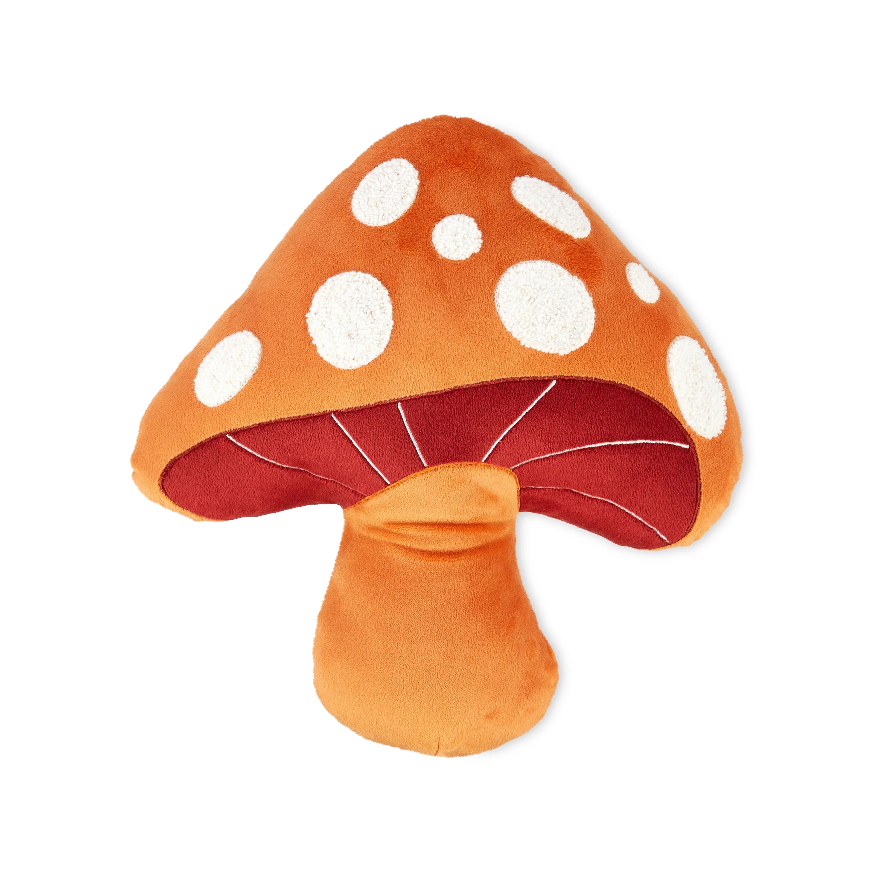 Harvest 13in Orange Mushroom Decorative Pillow, Way to Celebrate | Walmart (US)