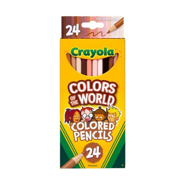 Crayola 24ct Colors of the World Colored Pencils | Target
