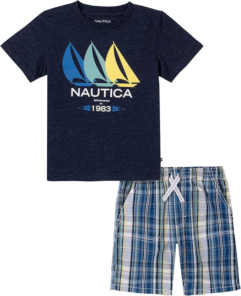 Nautica baby-boys 2 Pieces Shorts Set | Amazon (US)