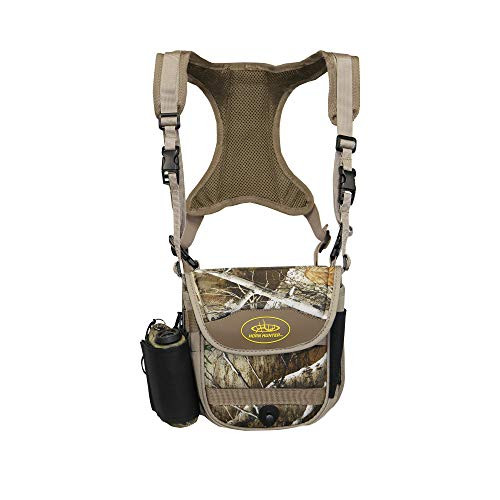 Horn Hunter Bino Hub - Hunting Adjustable Binocular Straps Harness Chest Pack with Range Wrap & Range Lock Included for Bow Hunting, Large, Camo | Amazon (US)