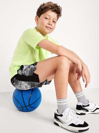 Short-Sleeve Go-Dry Cool Performance T-Shirt for Boys | Old Navy (US)