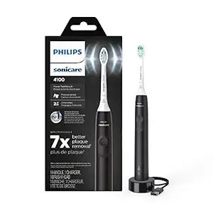 Philips Sonicare 4100 Power Toothbrush, Rechargeable Electric Toothbrush with Pressure Sensor, Bl... | Amazon (US)