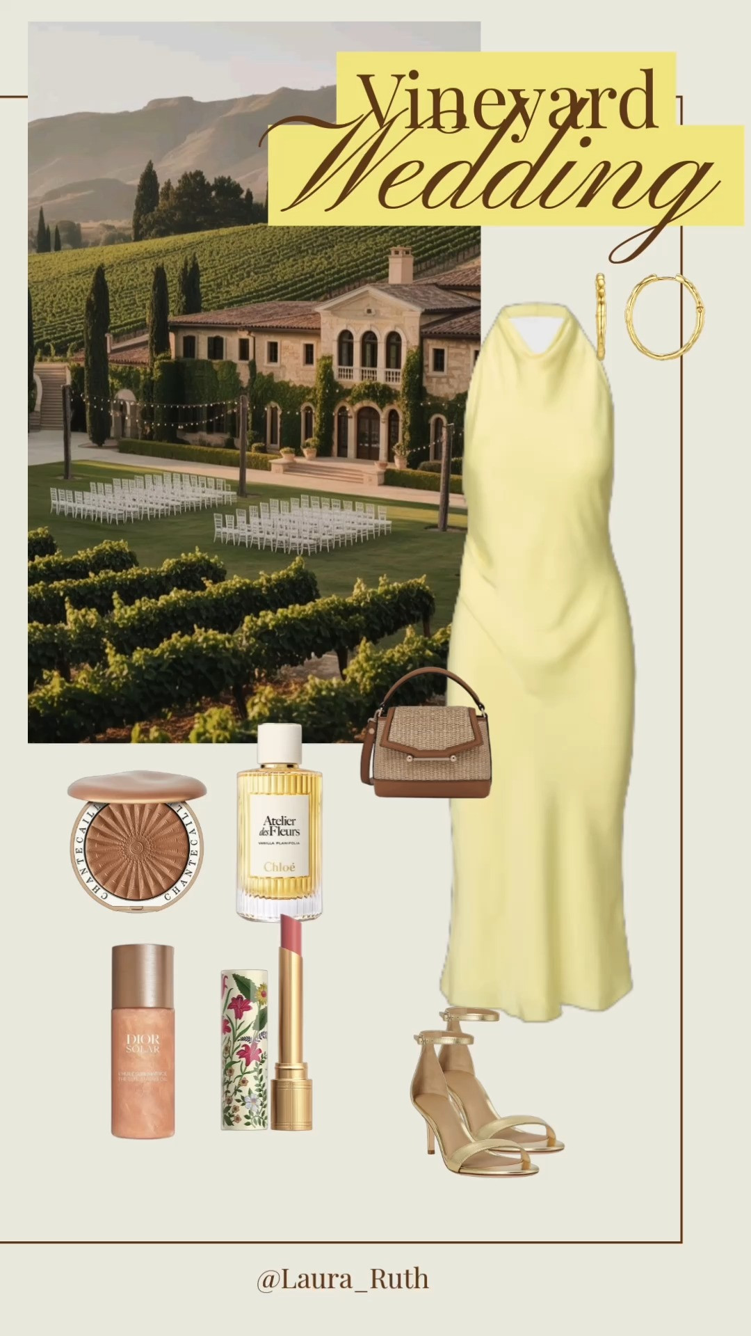 Butter yellow wedding guest dress for a summer vineyard wedding 🍋✨ Soft satin, gold accents & effortless elegance. Think golden hour among the vines, flowing dresses & romantic celebrations 🥂 wedding guest dress summer, summer wedding, vineyard wedding, butter yellow @Aritzia

#LTKsummer #LTKwedding #LTKdresses