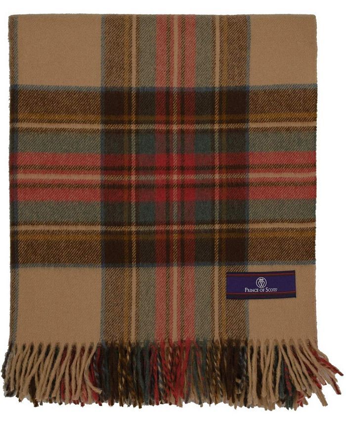 Prince of Scots Highland Tartan Tweed Throw & Reviews - Blankets & Throws - Bed & Bath - Macy's | Macys (US)