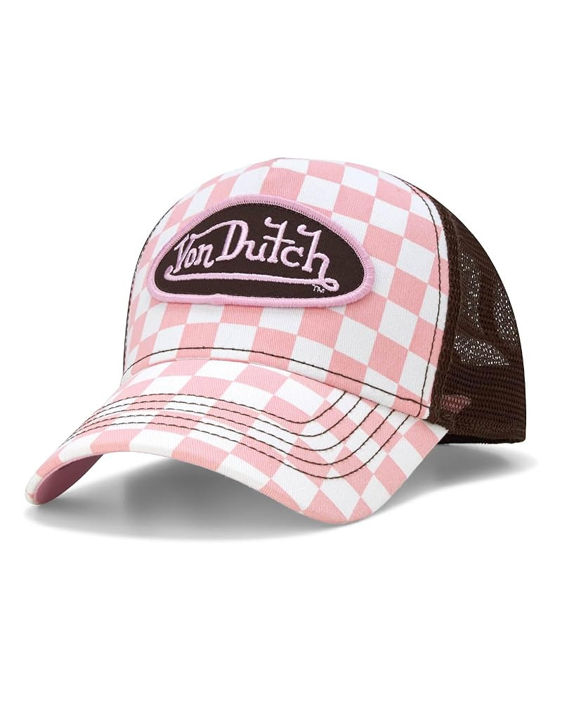 Von Dutch Monogram Trucker Cap - Retro Snapback Cap for Men and Women - Adjustable Snap Fit Panel... | Amazon (US)