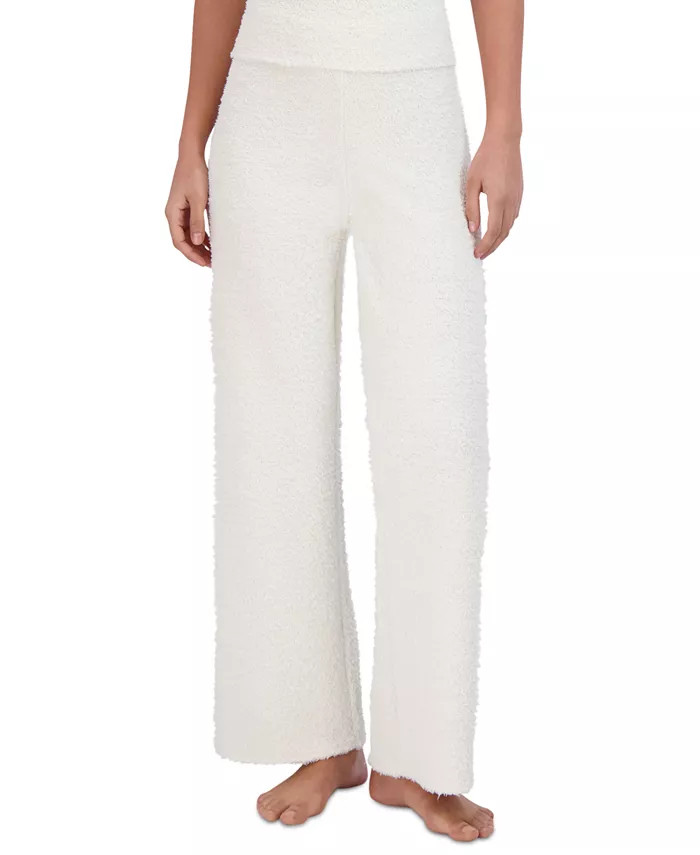 Steve Madden Women's Wide-Leg Chenille Sleep Pants - Macy's | Macy's