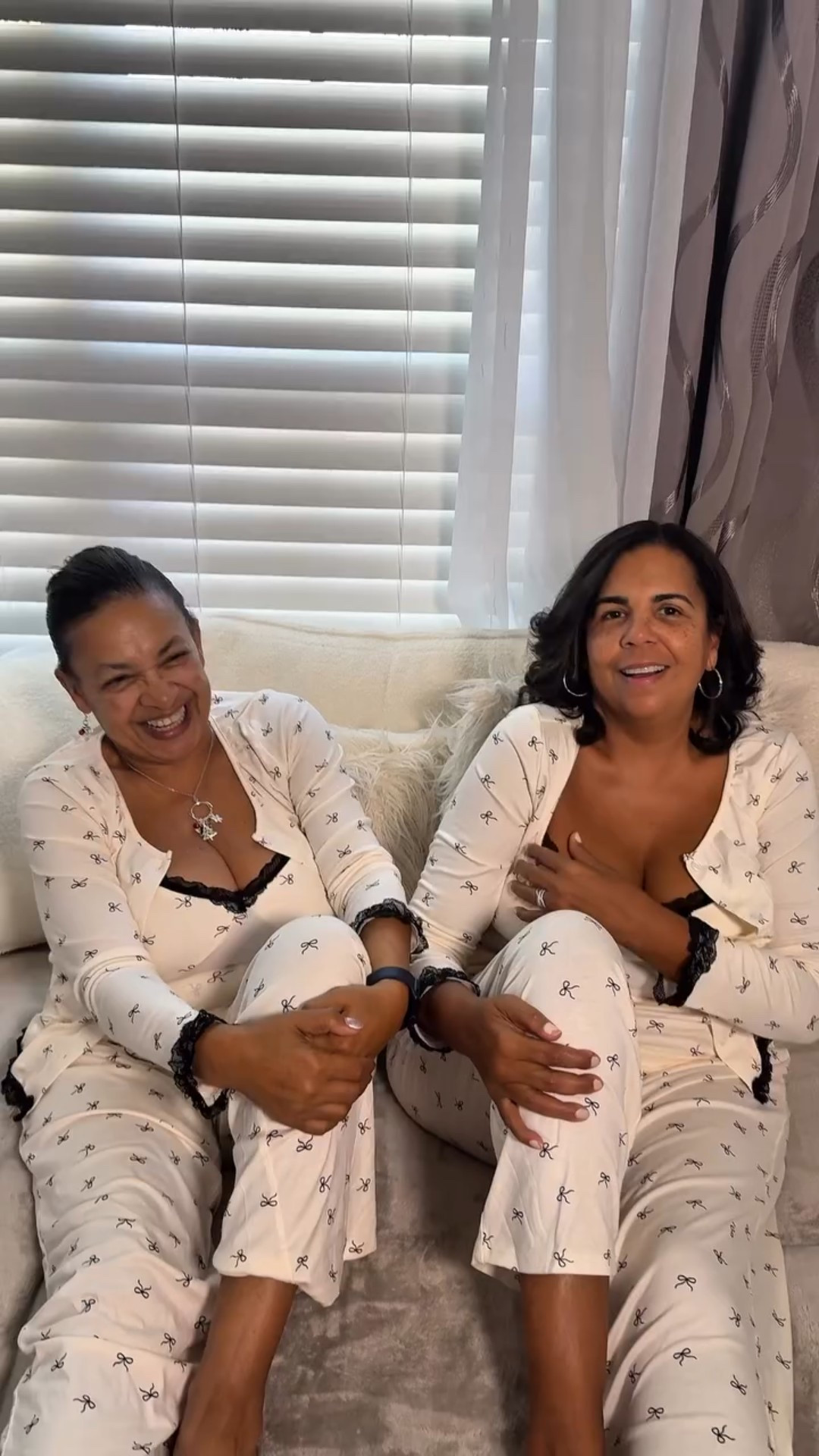 Who wore it best? Mum 👈🏾 👉🏾 Auntie {ad}
Honestly… when the women who raised you and support you show up matching, everybody wins.

The days after Christmas always slow things down in the best way, and moments like this remind me how thankful I am for my village. My mum. My auntie. The women who help carry the load, love on my kids, and show up without being asked.

Matching in these Dazy pajamas felt like one of those quiet wins…soft, cozy, and comfortable enough to just exist together. No pressure. No schedule. Just real life, real support, and a little laughter in between.

This is the kind of loungewear made for the in-between season, elevated enough to feel put together, but cozy enough for slow mornings, late nights, and everything after the holidays.

✨ Comfortable, flattering, and easy to live in
✨ Perfect for post-holiday reset days
✨ Made for moments with your people

🛍 Simply download the SHEIN App to search and follow Dazy
💸 Use my exclusive code 12USUNfunwiththejohnsons835 to save

Product Details:
• Store Name: Dazy
• Product ID: 51510611

@shein_us @sheinofficial 
#SHEINtrends #ad #MyVillage #PostHolidayStyle #MatchingPJs #LoungewearSeason #MillennialMoms #FamilySupport #EndOfYearVibes #ComfortFirst