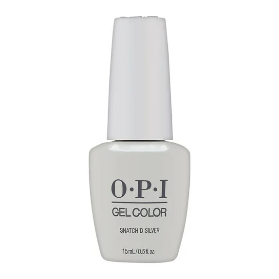 OPI GelColor Nail Polish GCS017A - Snatch'd Silver | Walmart (US)
