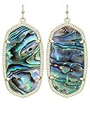 Kendra Scott Women's Danielle Earrings Abalone Shell Earring | Amazon (US)