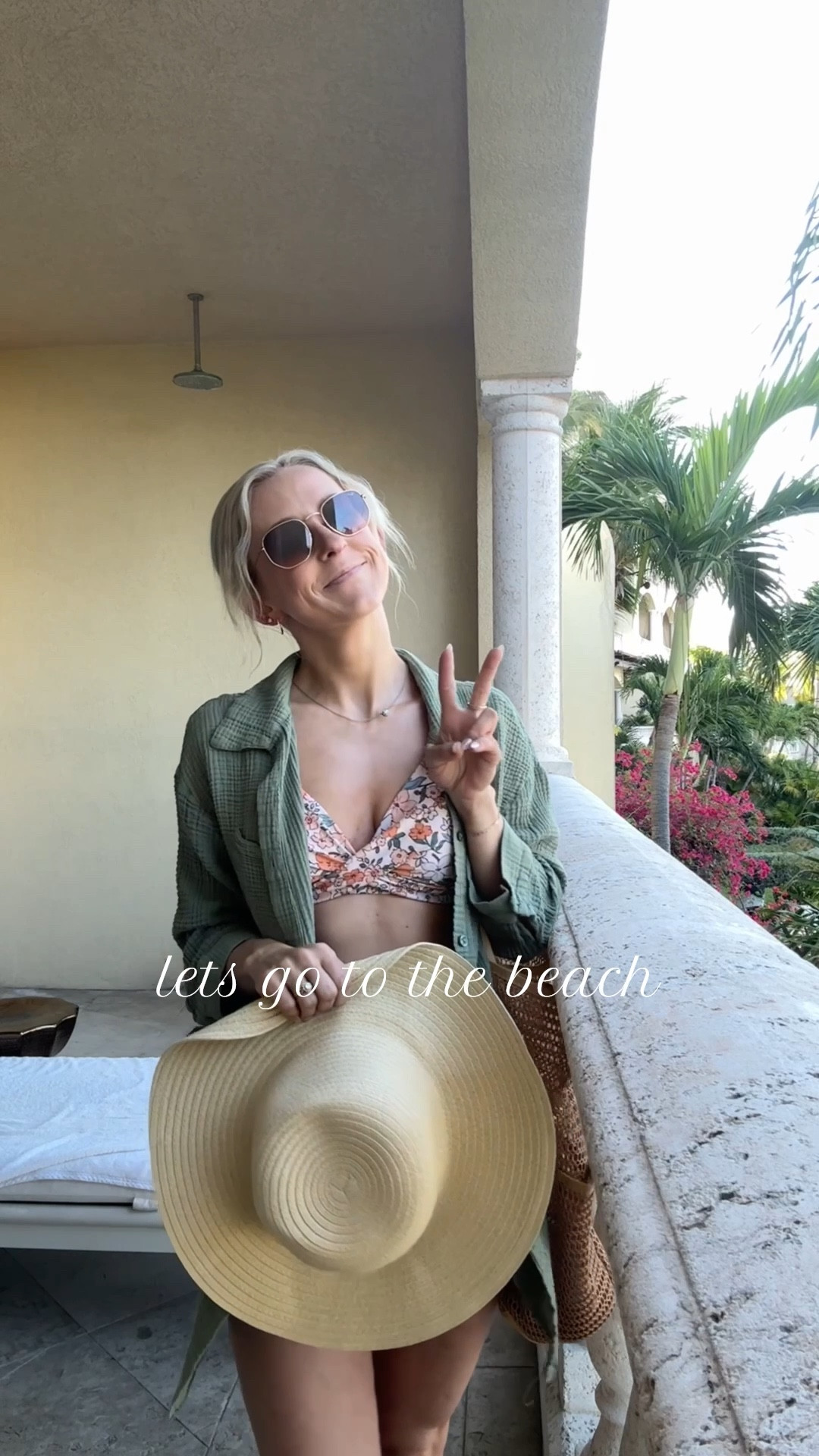 Beach day essentials! ☀️ the cutest suit, coverup and all the beach must haves! OOTD 

#LTKSwim #LTKSeasonal