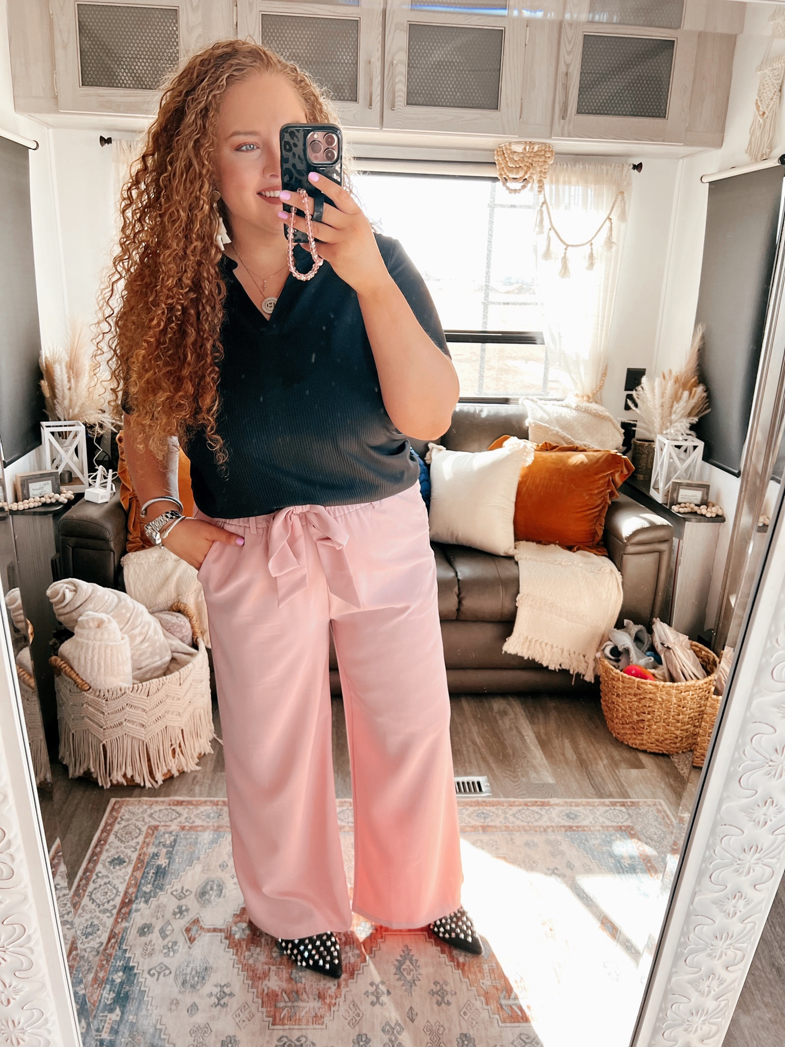 These pink pants are the cutest 💖 work pants | work wear | office wear | office pants | pink office pants | gender reveal outfit | baby shower outfit | amazon fashion | amazon finds 

#LTKSeasonal #LTKSale #LTKcurves