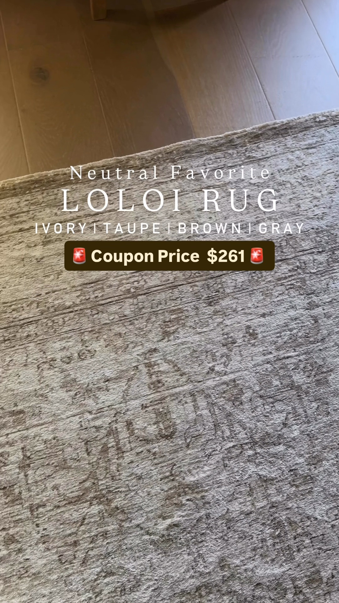 Loloi Honora rug, ivory natural rug, neutral area rug, vintage inspired rug, distressed rug, taupe rug, beige rug, brown rug, gray rug, neutral home decor, living room rug, bedroom rug, Amazon rug, affordable area rug, designer look rug, transitional rug, modern traditional rug, muted rug, washable look rug, cozy home decor, organic modern decor, timeless home decor

#LTKSaleAlert #LTKHome