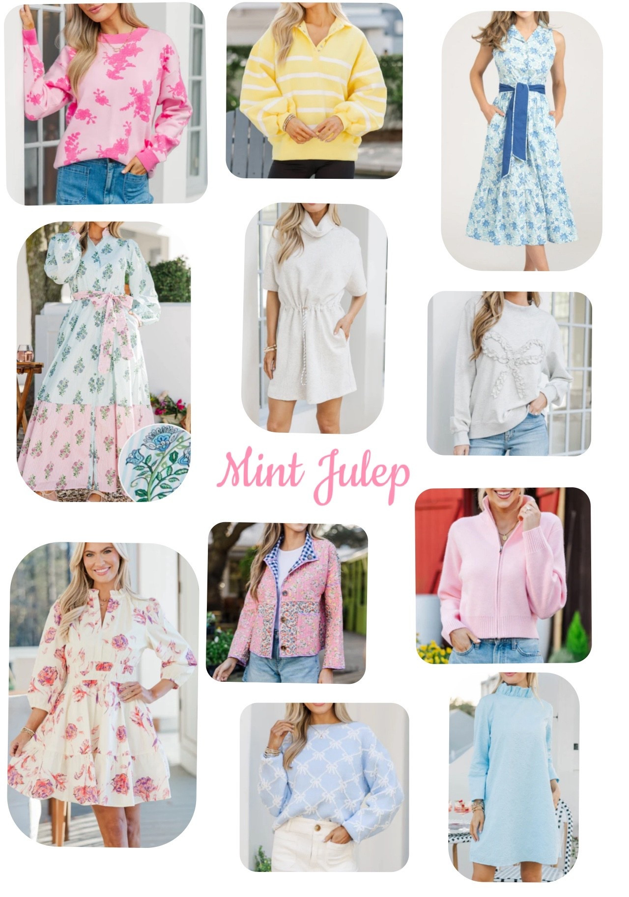 Obsessed with the new line from Mint Julep! All the prints, pastels, florals, stripes! There is something for everyone!  Grab these and look polished and chic all spring long!

#LTKootd #LTKdayinmylife #LTKgrwm