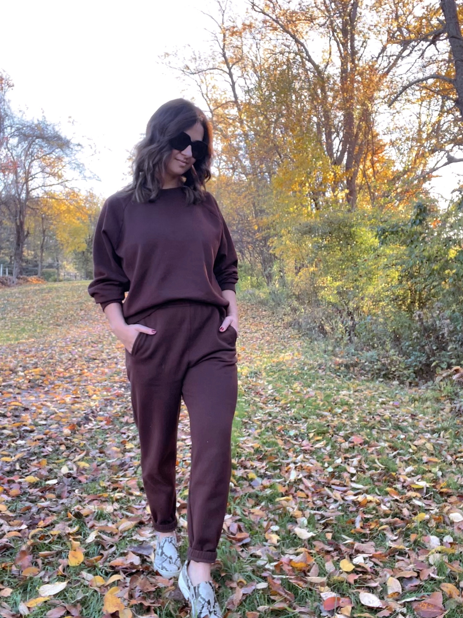 Living in cozy sets. 
I’m wearing M top and S bottom. 
For the pants you can size down, but I like an oversized sweatshirt, so I always size up.

Follow me on @shop.ltk app to find my favorite finds 

Follow me on the 

#LTKstyletip #LTKSeasonal #LTKsalealert