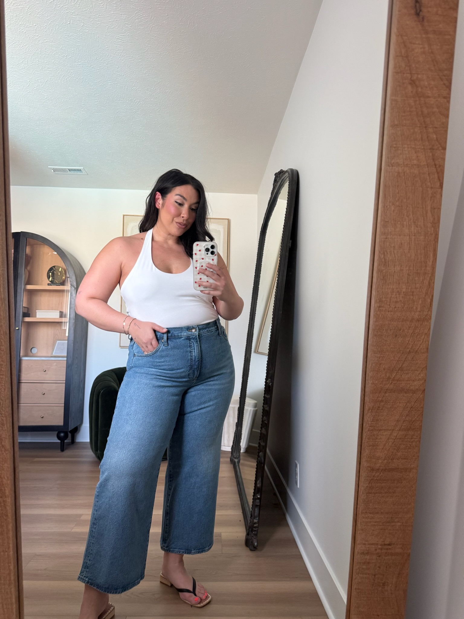 Midsize spring outfit! Size XL top, size 16 jeans
-
-
-
Midsize Spring outfit inspo, curvy denim, jeans outfit, express denim, matching set