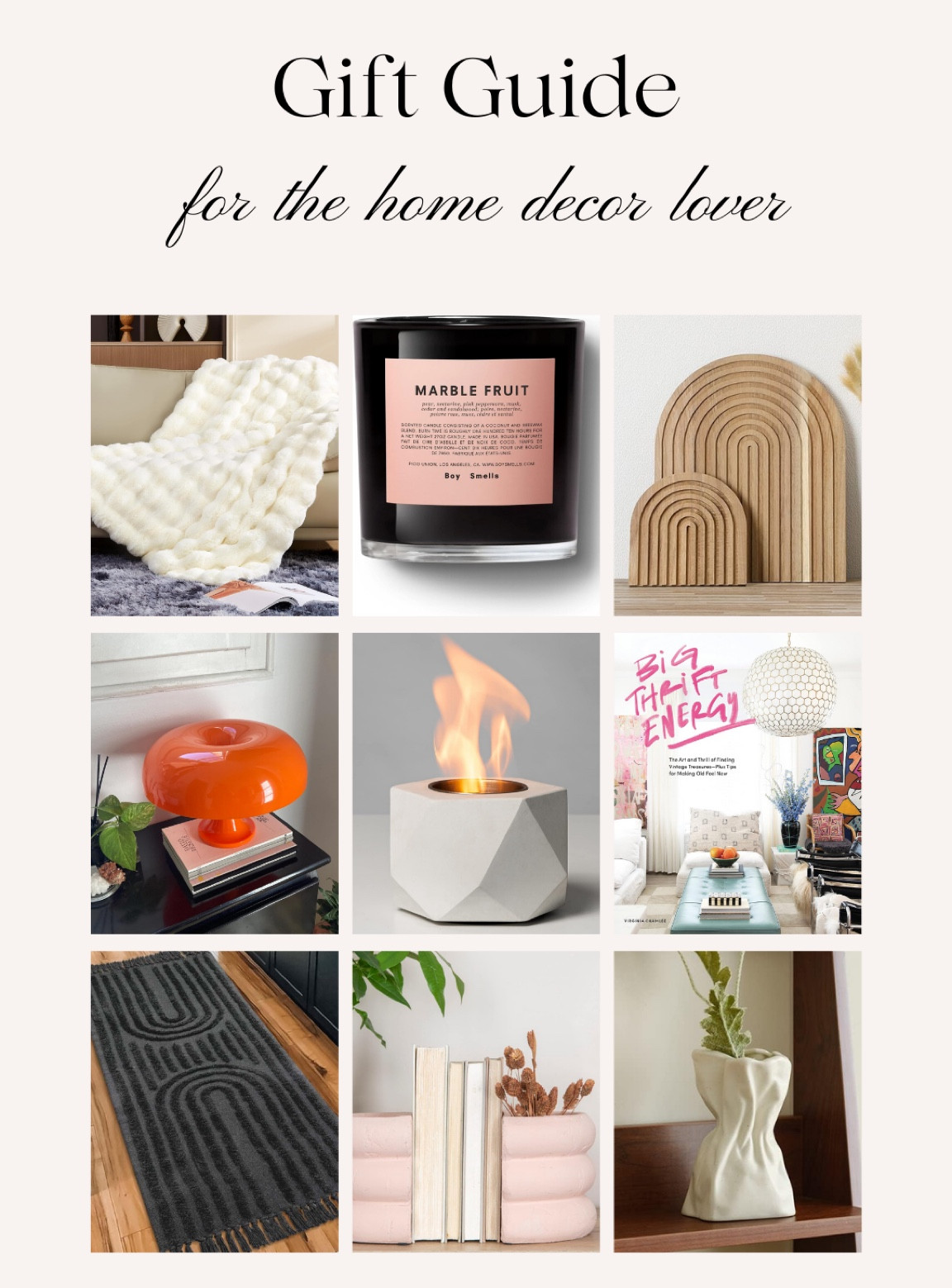 2023 GIFT GUIDE: HOME DECOR🏠

#LTKSeasonal #LTKHoliday #LTKGiftGuide
