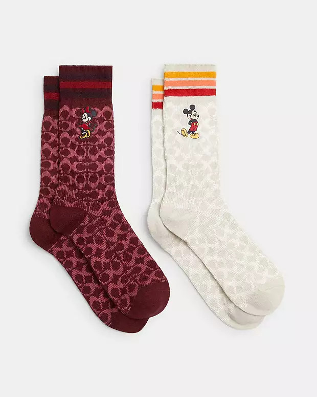Disney X Coach Signature Socks Pack | Coach (US)