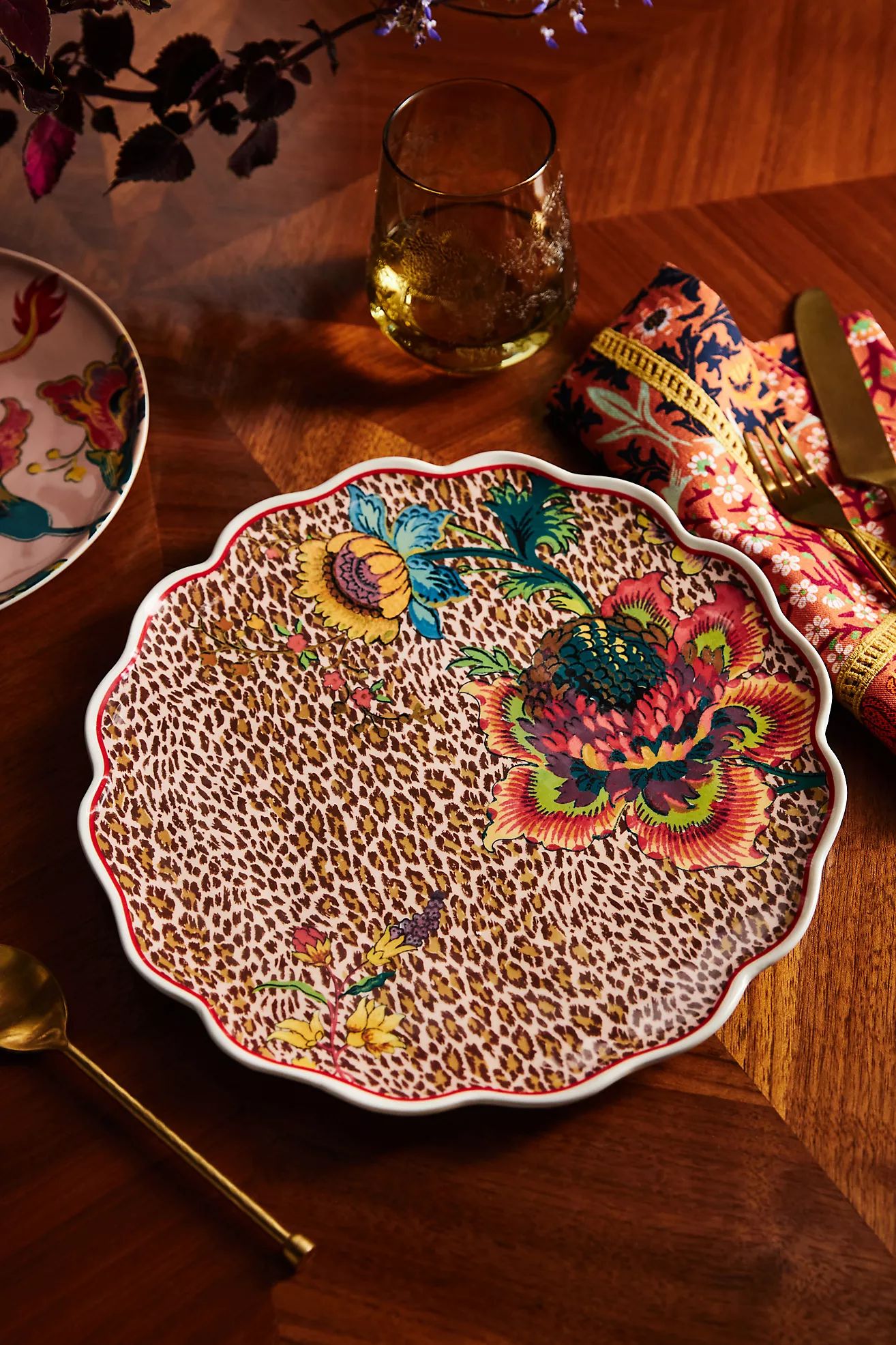 House of Hackney Majorelle & Wild Card Dinner Plate | Anthropologie (US)