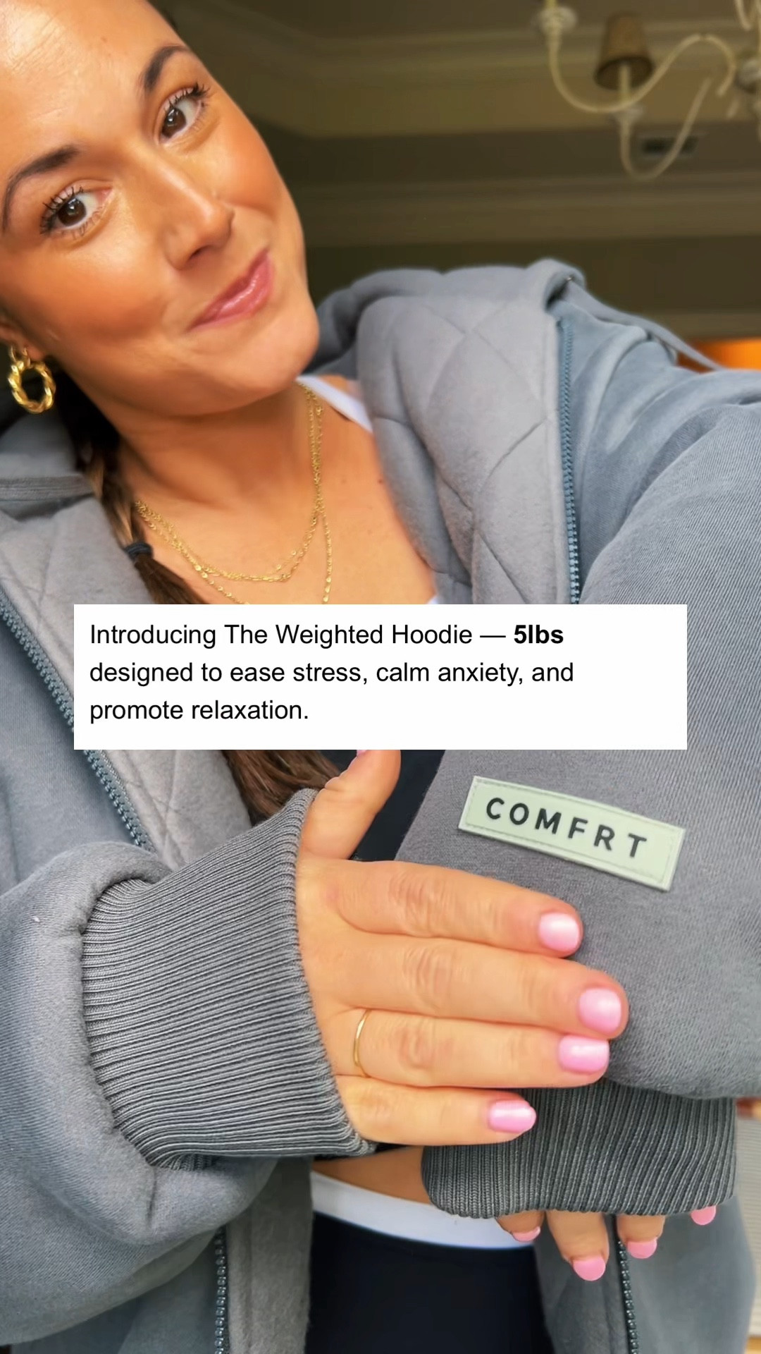 A 5lb weighted hoodie for stress ☁️🫶🏼


#LTKFindsUnder100 #LTKPetite #LTKSaleAlert