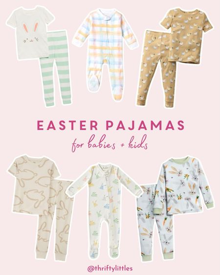 We’ve rounded up our favorite Easter PJs for your little bunnies! Sizes are going quick, hop to it! 🐰

#LTKkids #LTKbaby #LTKSeasonal