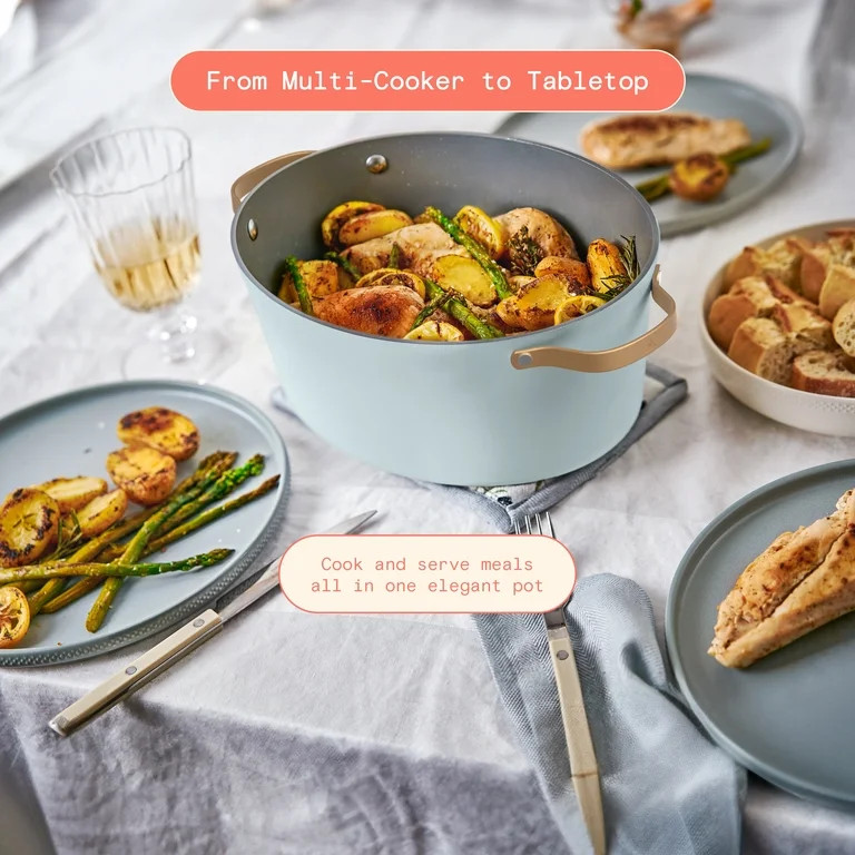 Beautiful 10-in-1, 6 Qt Electric Multi-Cooker with 7 Preset Functions, Hydrangea by Drew Barrymor... | Walmart (US)