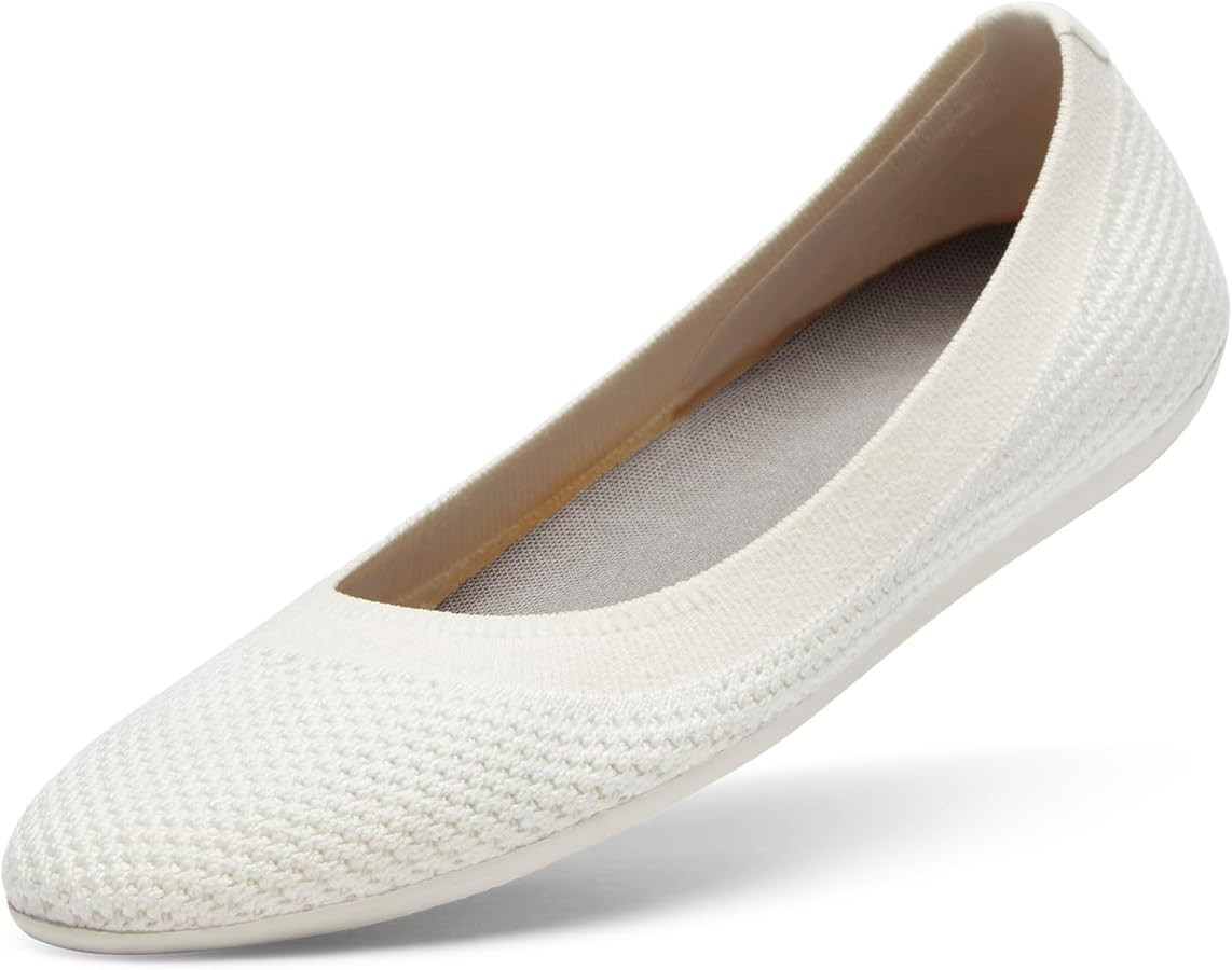 Allbirds Women’s Tree Breezers, Knit Ballet Flats, Slip-On Everyday Round Toe Shoes, Machine Wa... | Amazon (US)