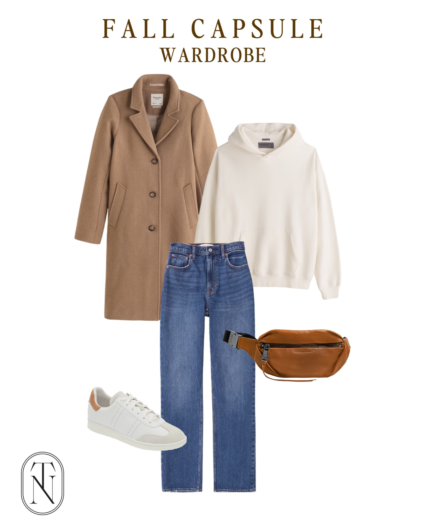 Fall capsule wardrobe / fall coats / fall sweaters / fall denim / fall handbags / neutral sneakers / neutral wardrobe

#LTKSeasonal #LTKstyletip #LTKFind