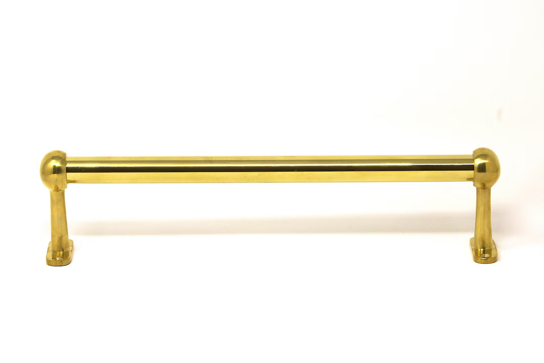 Unlacquered Brass Dish Towel Rack - Etsy | Etsy (US)