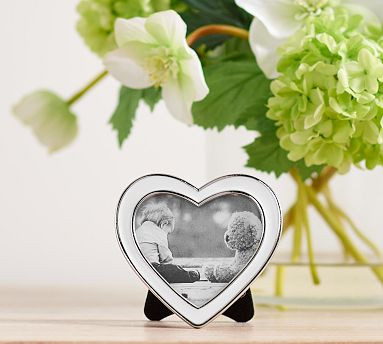 Heart Enamel Frame | Pottery Barn (US)
