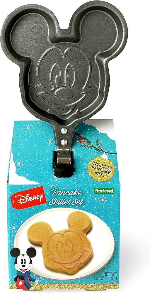 Disney Mickey Mouse Buttermilk Pancake Skillet Gift Set Including Mickey Mouse Shaped Pancake Ski... | Amazon (US)