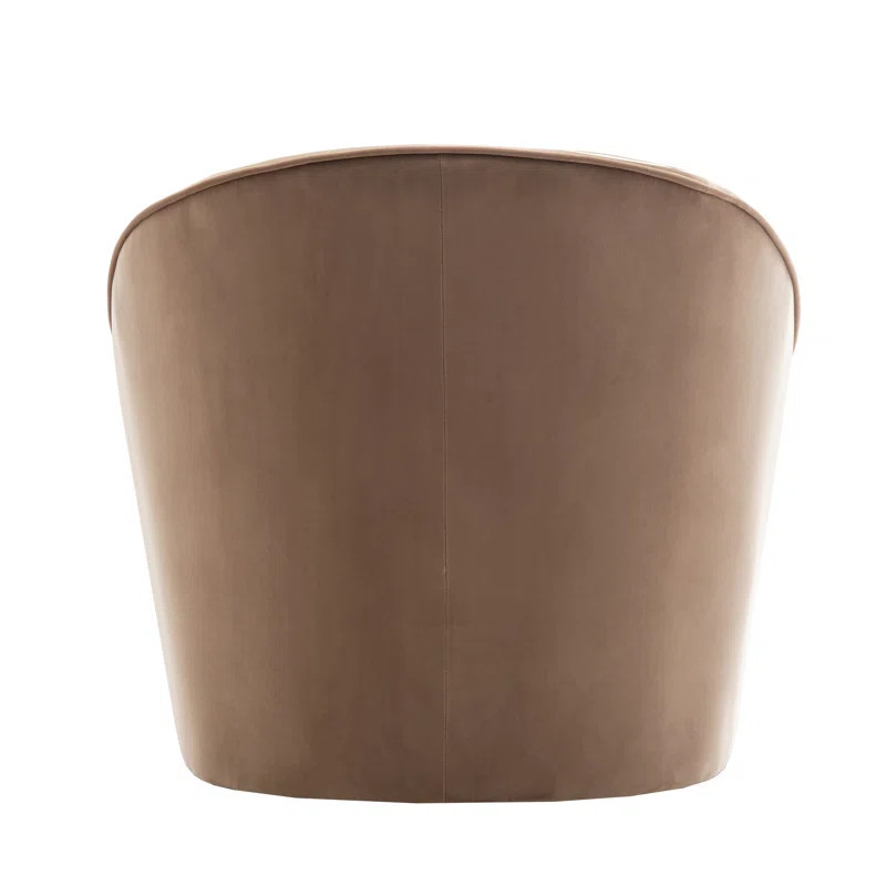 Gregory Upholstered Swivel Barrel Chair | Wayfair North America