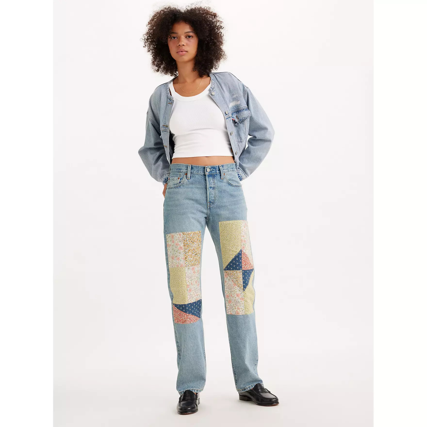 501® ‘90s Patchwork Women's Jeans - Medium Wash | Levi's® US | Levi's US