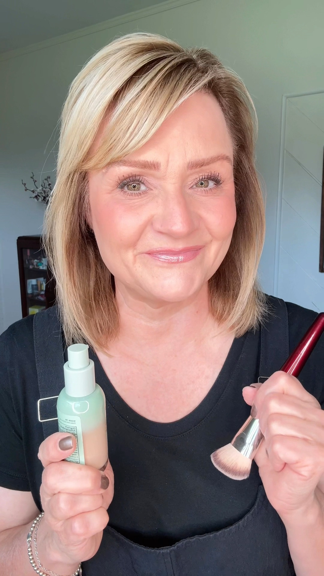 Foundation Friday. Aug 2025.  Versed Multi Serum Foundation w SPF 40. I’m using shade 5N  

#LTKFindsUnder50 #LTKOver40 #LTKBeauty