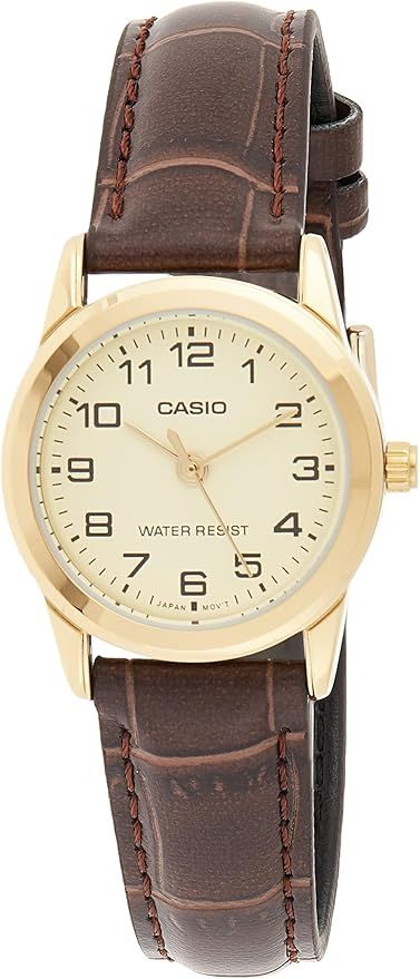 Casio Women's LTP-V001GL-9BUDF Wristwatch | Amazon (US)