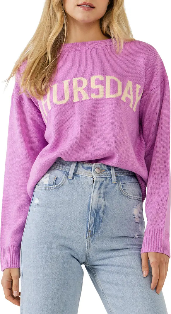 Weekday Motif Sweater | Nordstrom