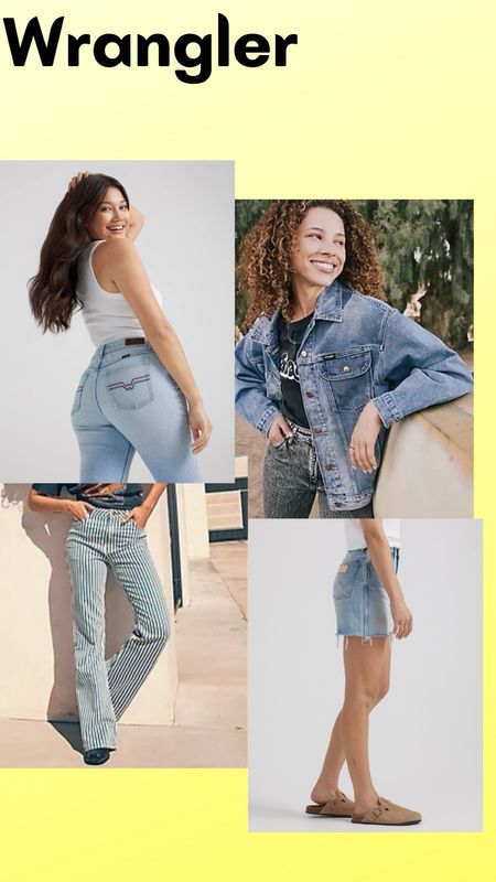 Women’s jeans 
Jeans 
Denim shorts 
Cutoff shorts 
Flare jeans 
Wrangler jeans
Jean jacket 
Denim jacket 
Trucker jacket 
Jean shorts 

#LTKSpringSale