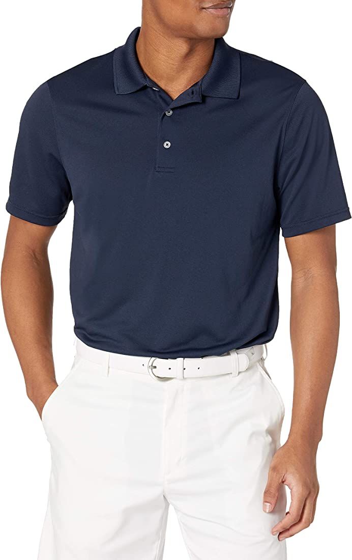 Amazon Essentials Men's Regular-Fit Quick-Dry Golf Polo Shirt | Amazon (US)