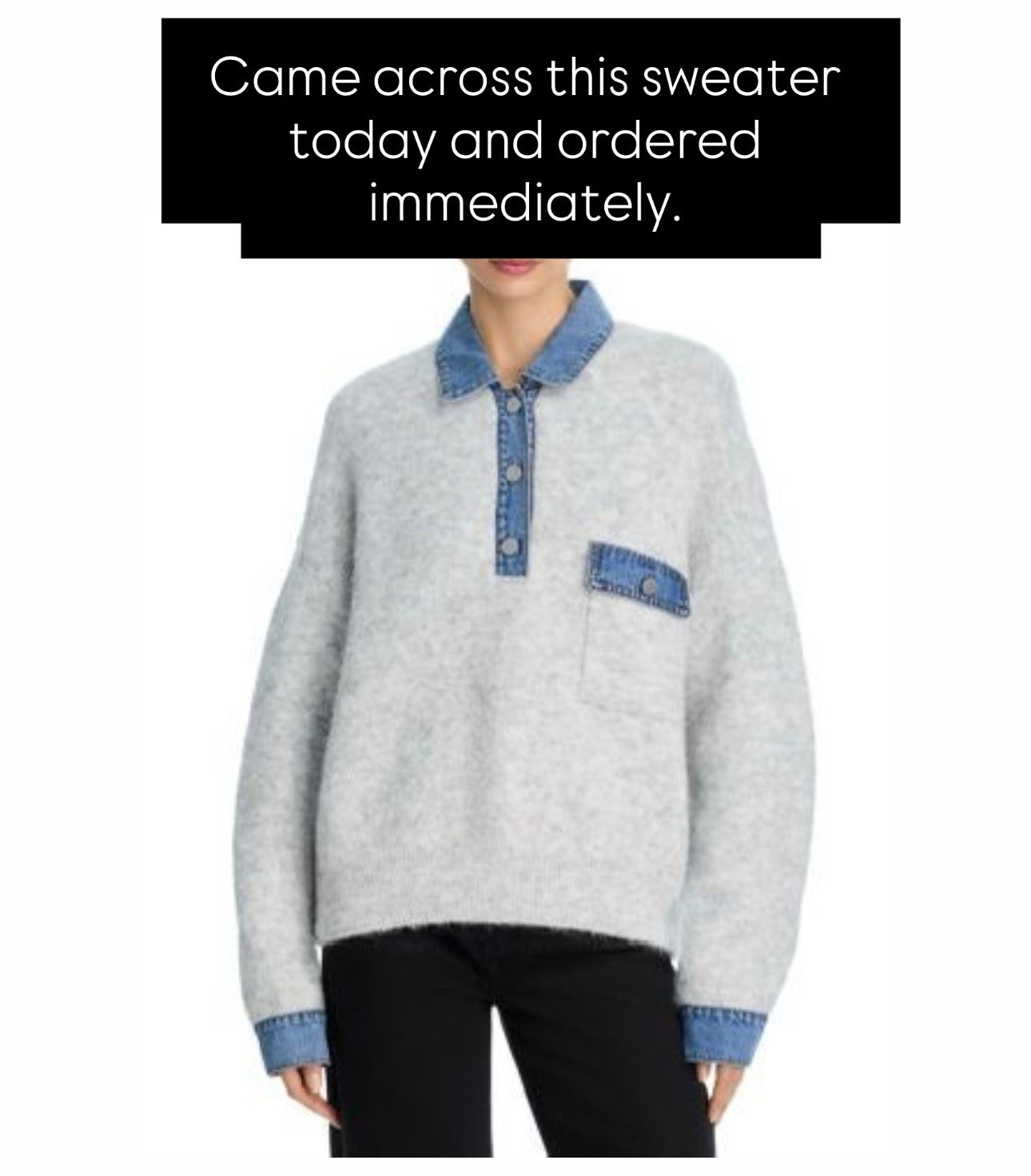 So cute with the denim details. 
I ordered XS  

#LTKSeasonal #LTKmomlife