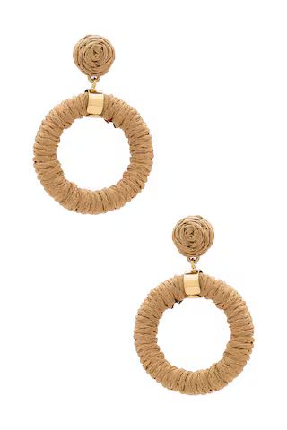 8 Other Reasons Circle Drop Earring in Tan from Revolve.com | Revolve Clothing (Global)