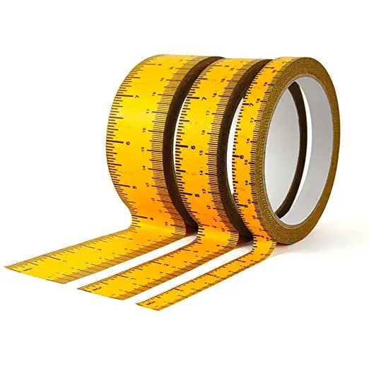 EDSRDRUS 3 Pack Ruler Tape 1/2, 1, 1-1/2 inch Masking Tape Measure, Repeating 12inch Imprint Adhe... | Amazon (US)