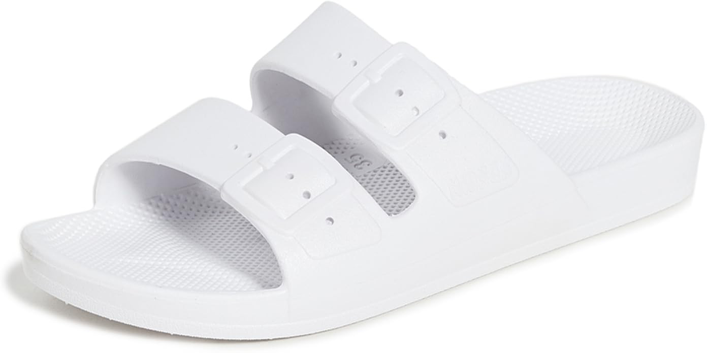 Freedom Moses Women's Moses Two Band Slides | Amazon (US)