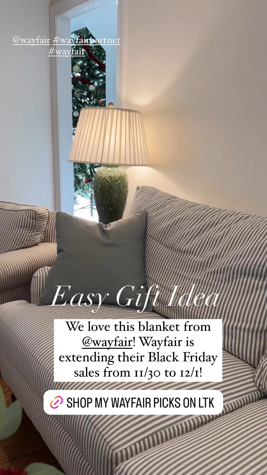 Good news! Wayfair has extended their Black Friday Sales! Enjoy free sitewide shipping and up to 80% off from NOW until 12/1! Shop area rugs, like this cozy blanket from Wayfair! I’ve linked my favorite deals below. #wayfairpartner #wayfair @wayfair #ltkhome  

 

#LTKCyberWeek #LTKHome #LTKSaleAlert